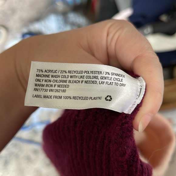 Ava & Viv Cozy Oversized Colorblock Sweater - Size 2X - Picture 5 of 5